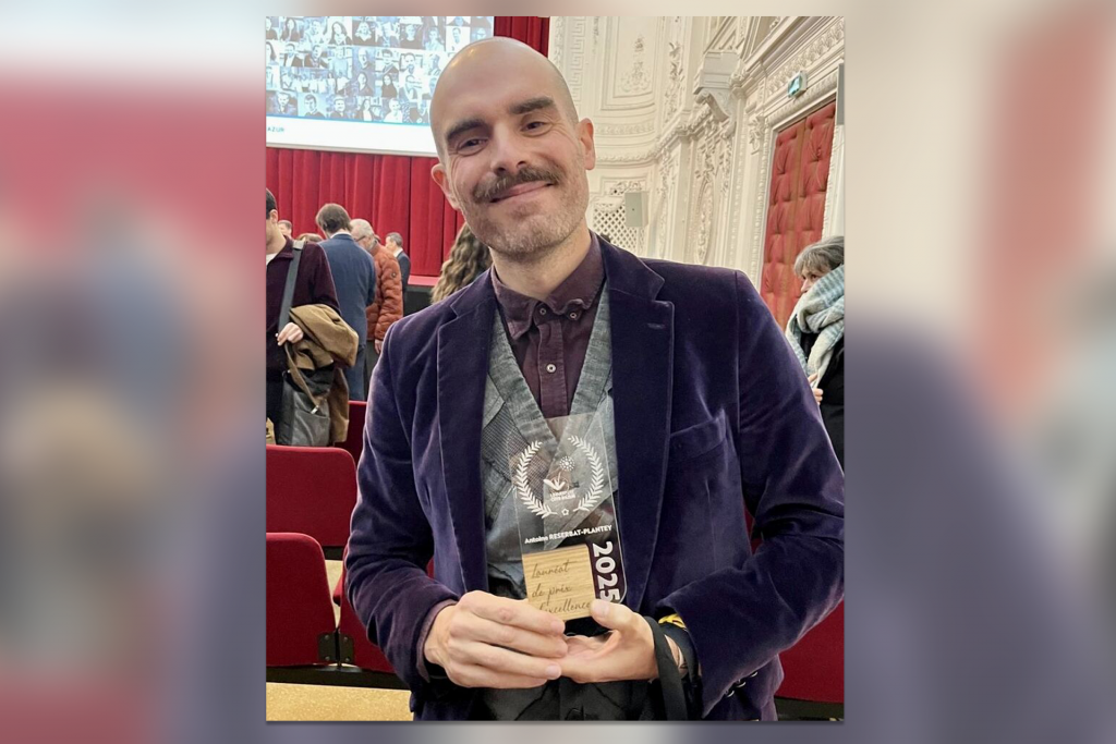 Antoine Reserbat-Plantey receives “Prix d’Excellence” award for 2DFERROPLEX